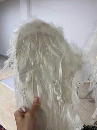 Alas de ángel blancas