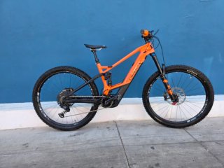 Orbea Bici Enduro Eléctrica Naranja