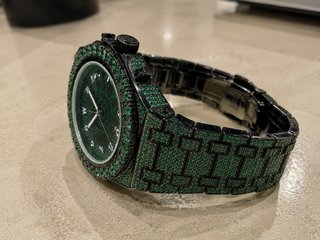 Orologio Luxury uomo, green style