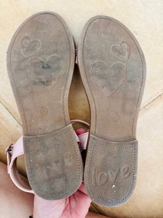 Sandalias niña rosa talla 35