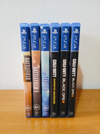Lotto 6 Giochi PS4/PS5 🇮🇹 🇪🇸 FPS Guerra