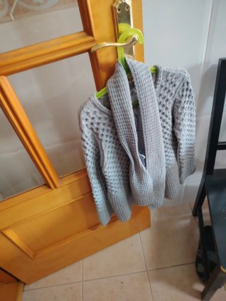 Chaqueta de punto Mayoral gris talla 9 años