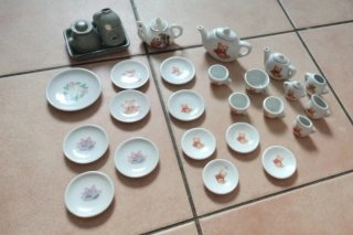 Vajilla de porcelana para niños