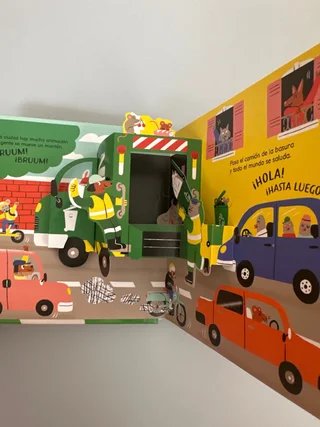 2-6 años. La ciudad animada POP UP