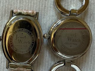 2 Relojes Jewel Watch Swiss Parts Mujer