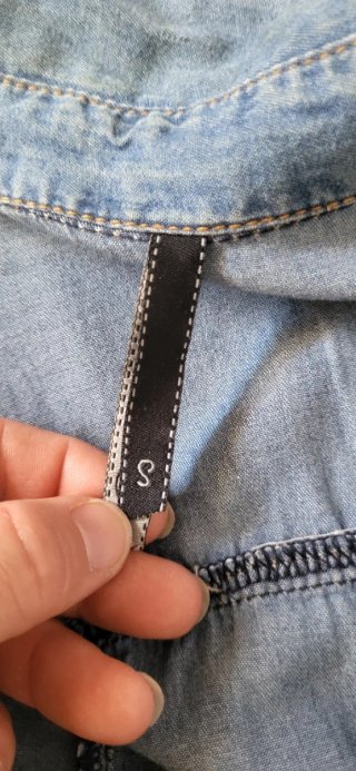 Camisa vaquera mujer, S, Stradivarius