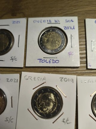 Lote 15 Monedas 2€ Conmemorativas Varias