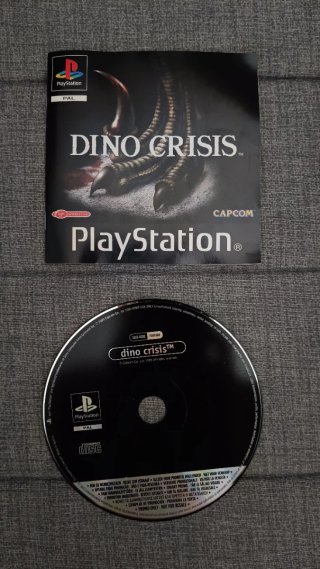 Dino Crisis PlayStation 1 PAL VERSIÓN PROMOCIONAL