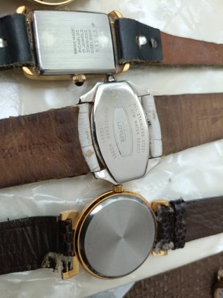 Lote de 4 relojes de pulsera