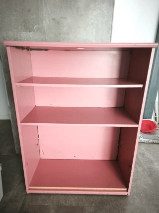 Estantería/Armario Rosa Madera