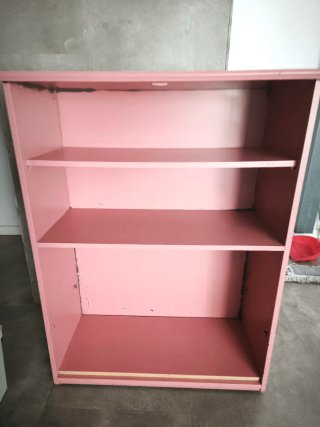 Estantería/Armario Rosa Madera