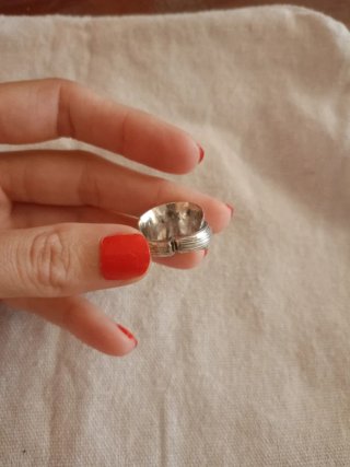 Anillo Plata 925 Ajustable estilo boho