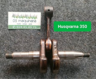 Cigüeñal Husqvarna 350
