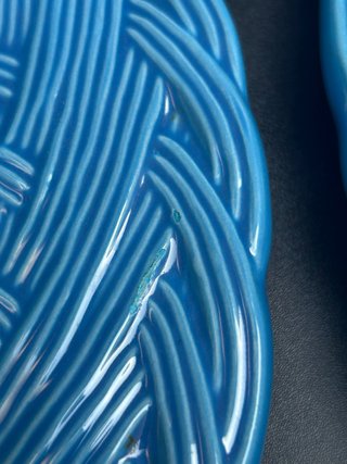 Piatti Este Ceramiche Vimini Blu