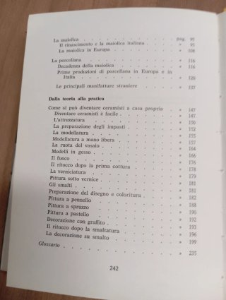 Libro La Tecnica Della Ceramica
