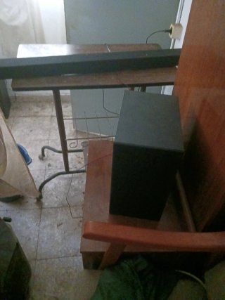 Barra de Sonido Samsung y Subwoofer Negro