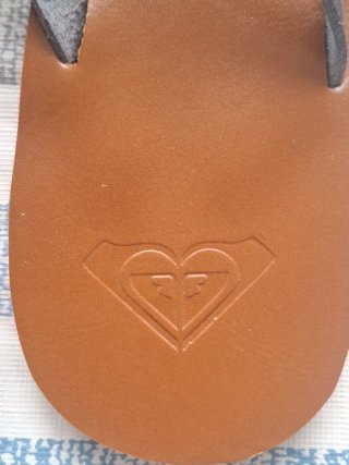 Sandalias Roxy Mujer Talla 40 Marrón y Negro