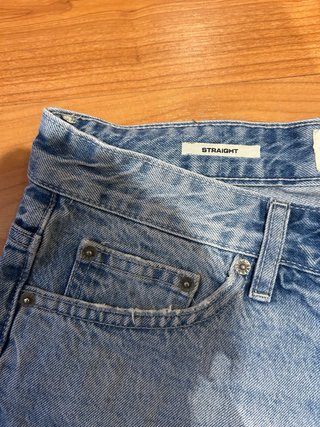 Pull&Bear Vaqueros Cortos Hombre Azules Rotos