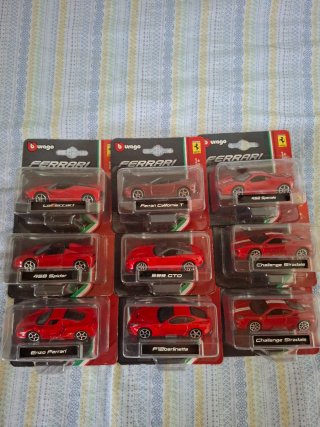 Bburago Ferrari Modellini Auto Scala 1:43