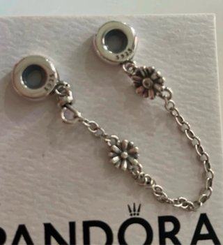 Cadena Seguridad Pandora Margaritas Plata