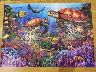 Puzzles 1000 piezas, varios modelos.