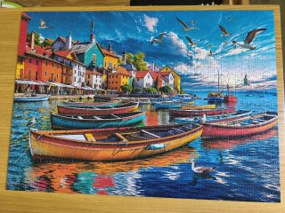 Puzzles 1000 piezas, varios modelos.