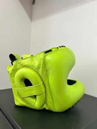 Casco Boxeo Charlie Verde Fosforito