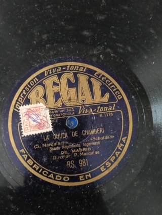 Discos de pizarra antiguos 1