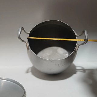 Olla Grande Aluminio con Tapa