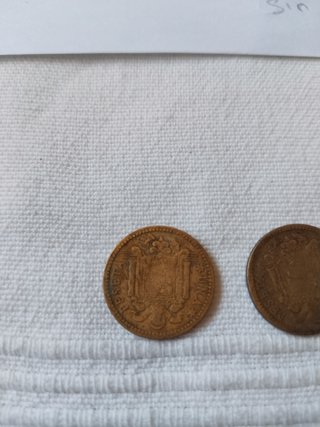 5 Monedas Pesetas. Del 47.