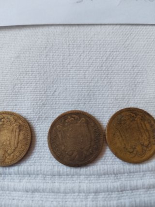 5 Monedas Pesetas. Del 47.