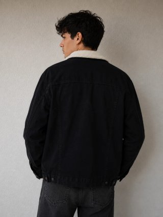 Chaqueta vaquera con interior borrego