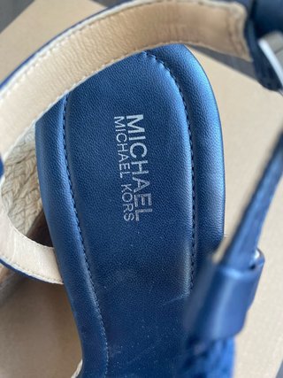 Sandalias Michael Kors Talla 41 Azul