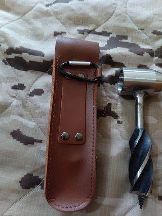 Taladro de barrena y funda