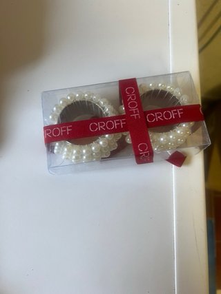 Portatovaglioli perle Croff