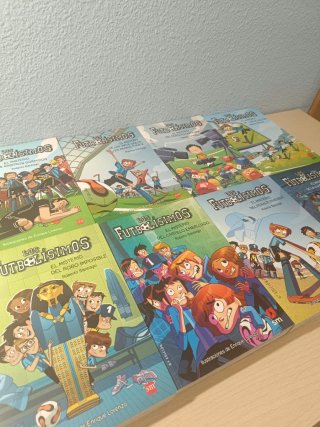 Lote Los Futbolísimos (8 libros)