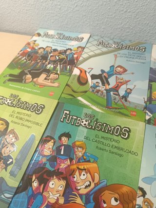 Lote Los Futbolísimos (8 libros)
