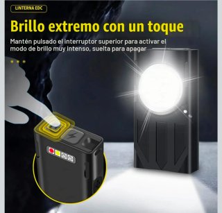 Mini Linterna con clip