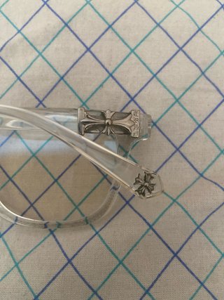 Occhiali Chrome Hearts trasparenti