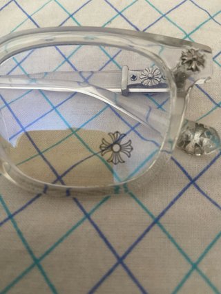 Occhiali Chrome Hearts trasparenti