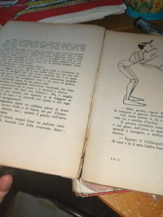Libri Pinocchio Collodi anni 50-60 Da Restaurare