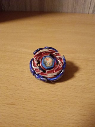 Peonza Beyblade Azul y Rojo juguetes