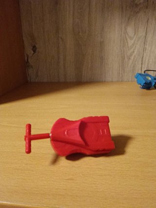 Peonza Beyblade Azul y Rojo juguetes
