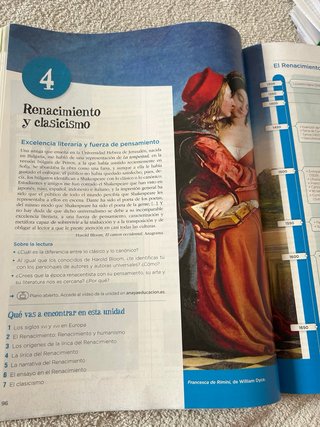 Literatura Universal, 1 Bachillerato