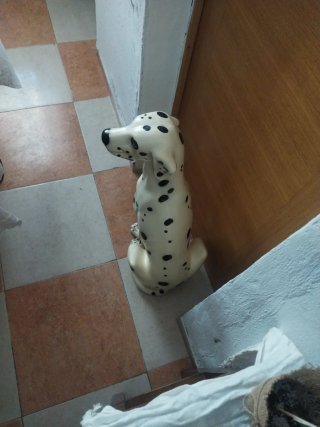 Perro Dálmata Porcelana Decorativo