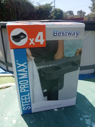 Bestway Porta Vasos para Piscina x4