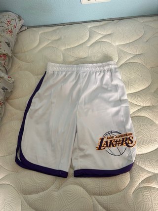 Conjunto Lakers Blanco y Lila