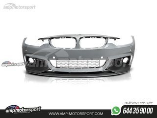 PARAGOLPES DELANTERO BMW SERIE 4 F32 LOOK M-PERFORMANCE CON PDC/SRA