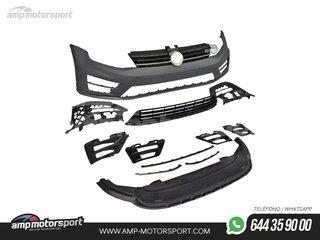 PARAGOLPES DELANTERO PARA VOLKSWAGEN GOLF MK7 LOOK R20 CON SRA