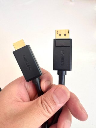 Cable de datos DP a HDMI, 2 metros de longitud